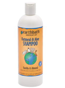 oatmeal and aloe organic dog shampoo