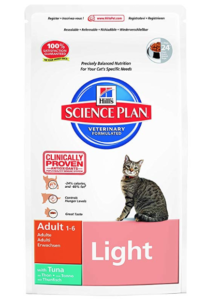 Hill's Cat Food Light Adult with Tuna Dry Mix