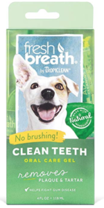 TropiClean dental gel for dogs