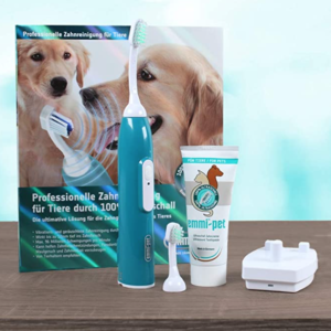 emmi-pet electric toothbrush for dogs and cats pets